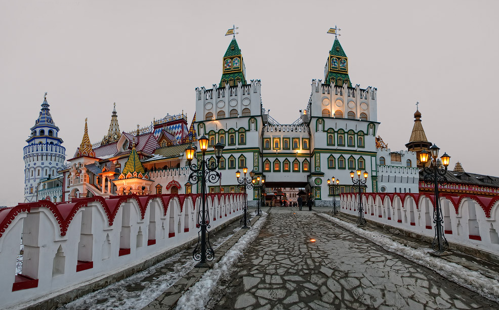 Измайловский кремль в москве